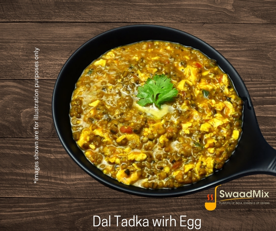 Dal Tadka with Egg